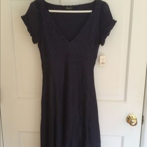 Sapphire blue stain dress